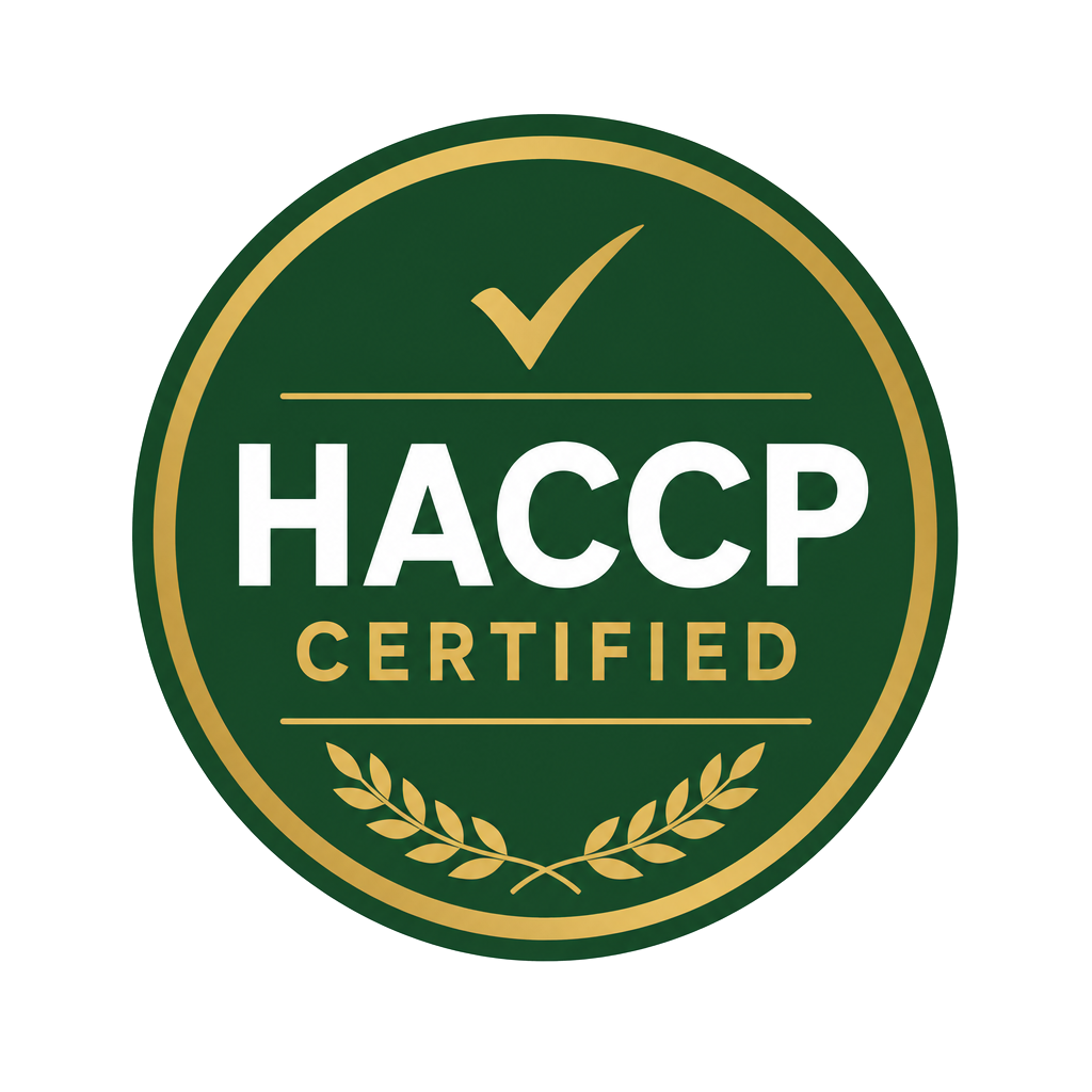 HACCP Certified HACCP Certified